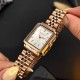 Женские часы Guardo 012803-4 в цвете Rose Gold с прямоугольным корпусом