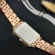 Женские часы Guardo 012803-4 в цвете Rose Gold с прямоугольным корпусом
