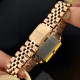 Женские часы Guardo 012803-4 в цвете Rose Gold с прямоугольным корпусом