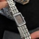 Женские часы Guardo 012796-4: классическая прямоугольная модель, кварцевый механизм, серебристый браслет