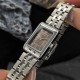 Женские часы Guardo 012796-4: классическая прямоугольная модель, кварцевый механизм, серебристый браслет