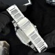 Мужские часы Guardo 012726-1 M Silver-Black в квадратном корпусе с браслетом