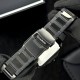 Чоловічий наручний годинник Guardo 012726-4 M Black у квадратному корпусі з браслетом