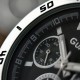 Чоловічий наручний годинник Guardo 012757-1 Silver-Black — сталевий корпус, каучуковий ремінець, 3 ATM