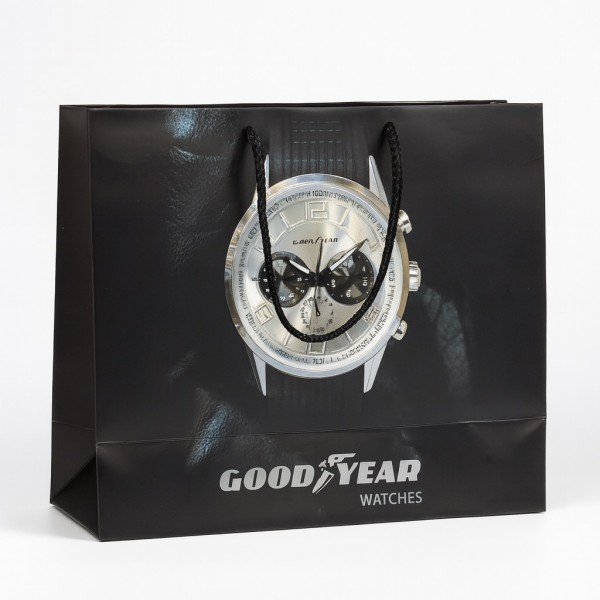 Подарочный пакет Guardo GOODYEAR Черный для часов и аксессуаров (SKU: 1160-0144)