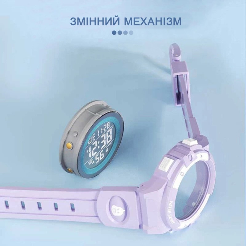 Детские часы набор Better DIY Girls 1184-0002 электронные с подсветкой и водозащитой 50 м