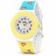 Детские часы Better 001 Superstar Yellow-White кварцевые с силиконовым ремешком