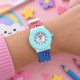 Детские часы Better 001 Fashion Blue-White кварцевые со стрелочным циферблатом для девочек