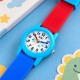 Детские часы Better 002 Quotes Blue-White с кварцевым механизмом и силиконовым ремешком