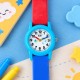 Детские часы Better 002 Quotes Blue-White с кварцевым механизмом и силиконовым ремешком