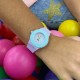 Детские часы Better 004 Purple-Blue-White с кварцевым механизмом и силиконовым ремешком