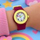 Дитячий годинник Better 004 Red-Yellow-White з кварцовим механізмом та силіконовим ремінцем