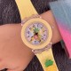 Детские часы Better 005 Pineapple Yellow-White кварцевые с желтым силиконовым ремешком