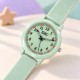 Детские часы Better 006 Unicorn Green с кварцевым механизмом и силиконовым ремешком