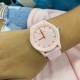 Дитячий годинник Geneva 002 All Pink (1184-0068) з силіконовим ремінцем та кварцовим механізмом