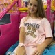Дитячий годинник Geneva 002 All Pink (1184-0068) з силіконовим ремінцем та кварцовим механізмом
