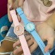 Дитячий годинник Geneva 002 All Pink (1184-0068) з силіконовим ремінцем та кварцовим механізмом