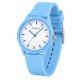 Дитячий годинник Geneva 002 Blue-White з кварцовим механізмом та силіконовим ремінцем