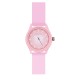 Детские часы Geneva 003 Gradient Light Pink с розовым силиконовым ремешком и кварцевым механизмом