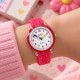 Детские часы Better 008 Shine Red-White с силиконовым ремешком и кварцевым механизмом