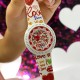 Дитячий годинник Better 009 Love White-Red для дівчаток, кварцовий зі стрілочним циферблатом