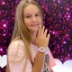 Дитячий годинник Better 009 Love White-Red для дівчаток, кварцовий зі стрілочним циферблатом