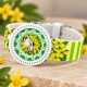 Дитячий годинник Better 009 Butterfly White-Green з кварцовим механізмом та силіконовим ремінцем