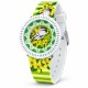 Дитячий годинник Better 009 Butterfly White-Green з кварцовим механізмом та силіконовим ремінцем