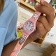 Детские часы Better 012 Bunny Light Pink-White для девочек с розовым силиконовым ремешком