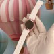 Детские часы Better 012 Bunny Light Pink-White для девочек с розовым силиконовым ремешком