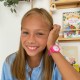 Дитячий годинник Better 012 Candy Pink-White кварцовий для дівчаток з силіконовим ремінцем