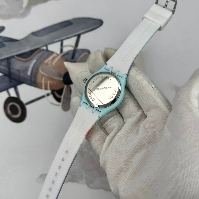 Детские часы Better 012 Prince Light Blue-White с силиконовым ремешком и кварцевым механизмом