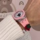 Детские часы Better 005 Grape Pink-White — кварцевые розовые часы для девочек с силиконовым ремешком
