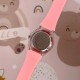 Детские часы Better 005 Grape Pink-White — кварцевые розовые часы для девочек с силиконовым ремешком
