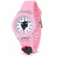 Детские часы Better 005 Grape Pink-White — кварцевые розовые часы для девочек с силиконовым ремешком