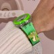Детские часы Better 005 Crocodile Green-White с кварцевым механизмом и силиконовым ремешком