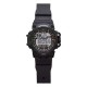 Наручные часы Yate Y-562 All Black в стиле милитари с черным корпусом и ремешком