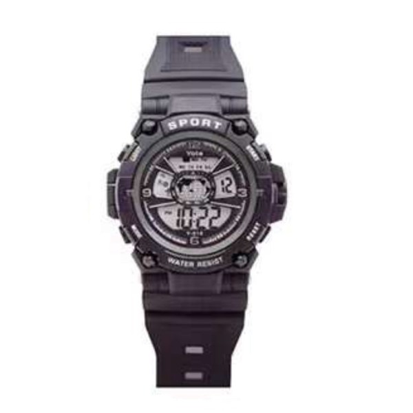 Наручные часы Yate Y-518 Black-Silver в классическом стиле, цвет черный с серебристым