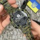 Чоловічий тактичний годинник Patriot 001CMGRPO Поліція Зелений камуфляж з водозахистом 5 ATM