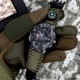 Чоловічий тактичний годинник Patriot 005CMGYSU ЗСУ з паракордовим ремінцем та компасом