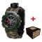 Годинник наручний Patriot 005AGSU ЗСУ  Паракордовий ремінець Camo Green + Коробка STOPPED