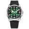 Годинник наручний Awarder 041 Embroidery Silver-Green Black Battery 10ATM