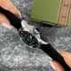 Чоловічий механічний годинник Awarder 040 Embroidery Silver-Green Black Automatic з сапфіровим склом 10ATM
