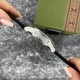 Чоловічий механічний годинник Awarder 040 Embroidery Silver-Green Black Automatic з сапфіровим склом 10ATM