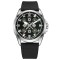 Годинник наручний Awarder 041 Embroidery Silver-Army Green Black Battery 10ATM