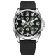 Мужские часы Awarder 041 Embroidery Silver-Army Green Black с сапфировым стеклом и водозащитой 10ATM