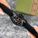 Чоловічий механічний годинник Awarder 040 Embroidery Black-Red Black Automatic з сапфіровим склом 10ATM