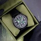 Мужские часы Awarder 041 Embroidery Black-Green с сапфировым стеклом и водозащитой 10ATM