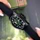 Мужские часы Awarder 041 Embroidery Black-Green с сапфировым стеклом и водозащитой 10ATM