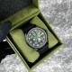Чоловічий годинник Awarder 040 Embroidery Black-Green Black Automatic з сапфіровим склом та 10 ATM
